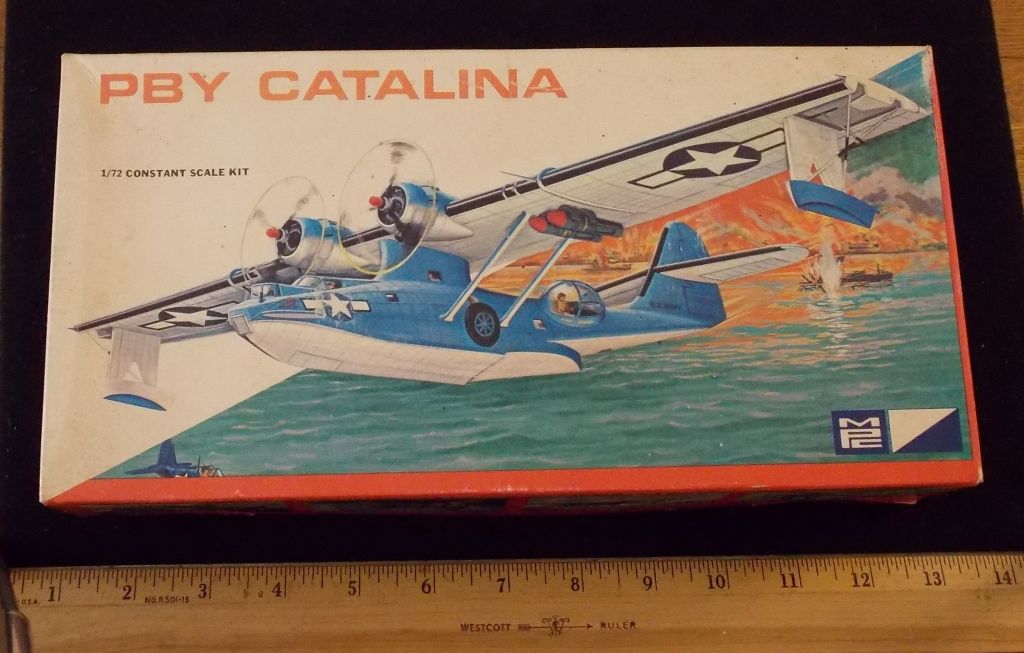 MPC - PBY Catalina 1/72 Scale Plane Model Kit Unbuilt Model Kit in ...