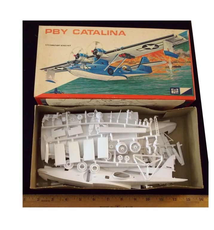 MPC - PBY Catalina 1/72 Scale Plane Model Kit Unbuilt Model Kit in ...