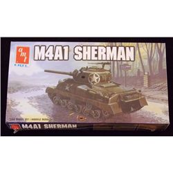 AMT / ERTL- 1/72 Scale M4A1 Sherman Tank Model Kit Unbuilt Model Kit in Original Packaging. Comes as
