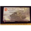 Image 3 : AMT / ERTL- 1/72 Scale M4A1 Sherman Tank Model Kit Unbuilt Model Kit in Original Packaging. Comes as