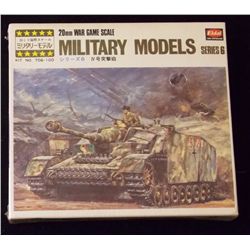 Eidai - 20mm War Game Scale Military Models Series Unbuilt Model Kit in Original Packaging. Comes as