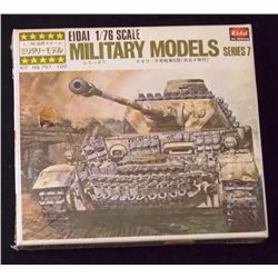 Eidai - 1/76 Scale Military Models Series 7 Unbuilt Model Kit in Original Packaging. Comes as shown 