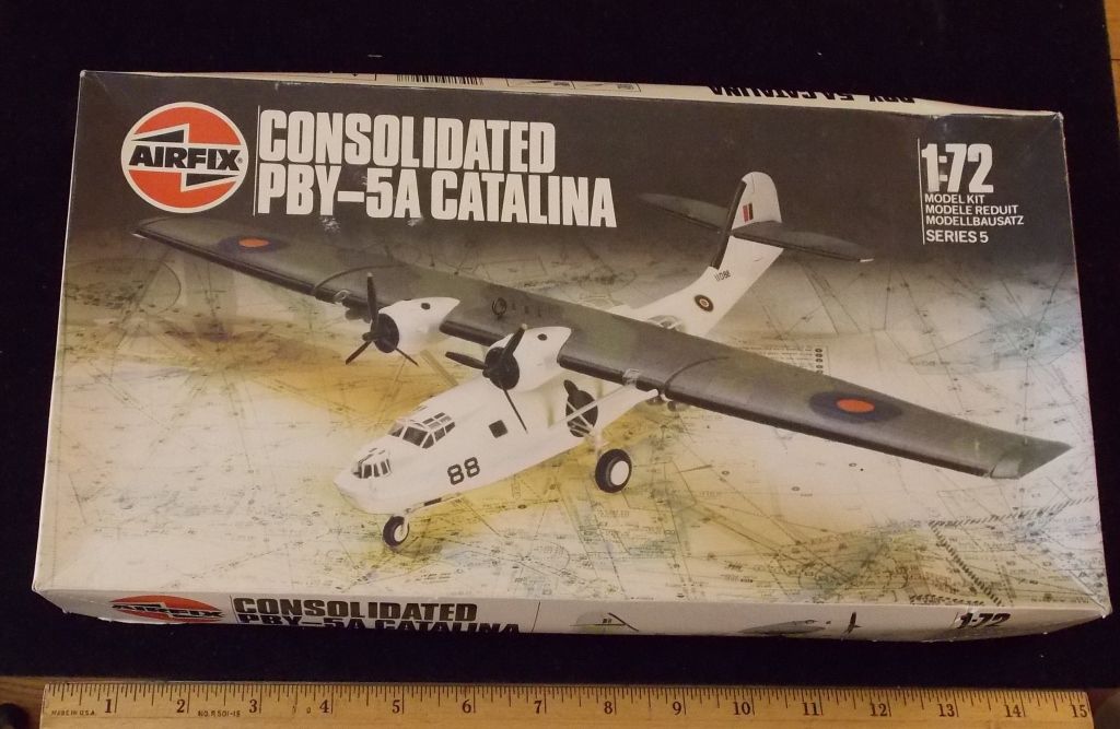 Airfix - PBY-5A Consolidated Catalina 1/72 Scale P Unbuilt Model Kit in ...