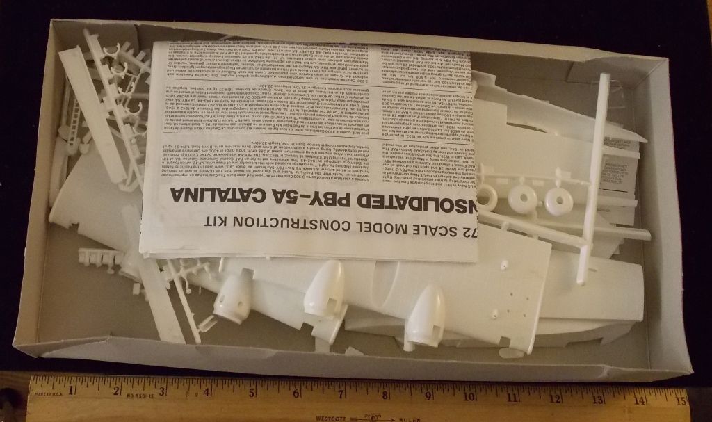 Airfix - PBY-5A Consolidated Catalina 1/72 Scale P Unbuilt Model Kit in ...