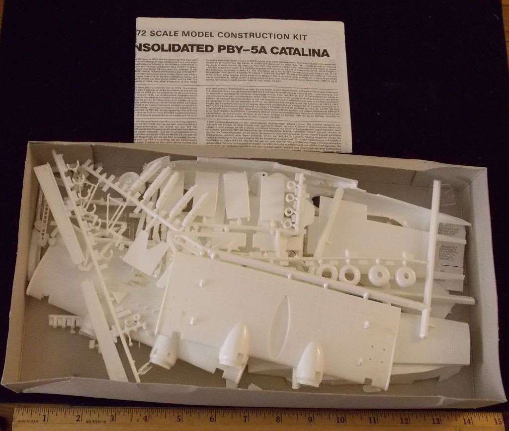 Airfix - PBY-5A Consolidated Catalina 1/72 Scale P Unbuilt Model Kit in ...