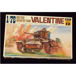 Fujimi -  1/76 Scale Valentine British Infantry Ta Unbuilt Model Kit in Original Packaging. Comes as