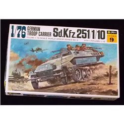 Fujimi -  1/76 Scale German Troop Carrier Sd. Kfz. Unbuilt Model Kit in Original Packaging. Comes as
