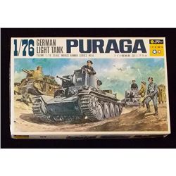 Fujimi -  1/76 Scale German Light Tank Puraga Mili Unbuilt Model Kit in Original Packaging. Comes as