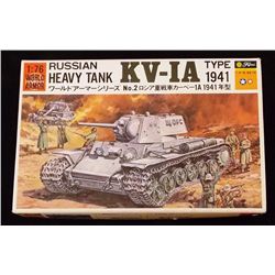 Fujimi -  1/76 Scale Russian KV-IA Type 1941 Heavy Unbuilt Model Kit in Original Packaging. Comes as