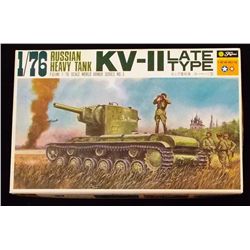 Fujimi -  1/76 Scale Russian KV-II Late Type Heavy Unbuilt Model Kit in Original Packaging. Comes as