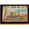 Image 3 : Fujimi -  1/76 Scale Russian KV-II Late Type Heavy Unbuilt Model Kit in Original Packaging. Comes as