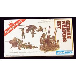 Aurora ESCI - 1/72 Scale German Weapons Set Access Scale Model Figures in Original Packaging. Comes 
