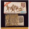 Image 4 : Aurora ESCI - 1/72 Scale Marine Assault Group Figu Scale Model Figures in Original Packaging. Comes 