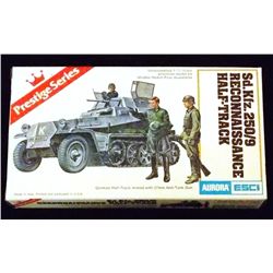 Aurora ESCI - 1/72 Scale German Sd. Kfz. 250/9 Rec Unbuilt Model Kit in Original Packaging. Comes as
