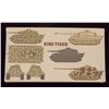 Image 2 : Aurora ESCI - 1/72 Scale German King Tiger Tank Mi Unbuilt Model Kit in Original Packaging. Comes as