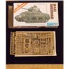 Image 4 : Aurora ESCI - 1/72 Scale M4A1 Sherman Tank Militar Unbuilt Model Kit in Original Packaging. Comes as
