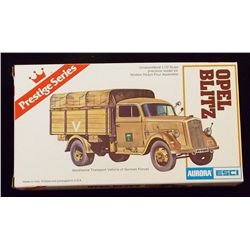 Aurora ESCI - 1/72 Scale Opel Blitz Military Vehic Unbuilt Model Kit in Original Packaging. Comes as