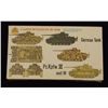 Image 2 : A.H.M. Armor Kits -  1/72 Scale Panzerkampfwagen I Unbuilt Model Kit in Original Packaging. Comes as