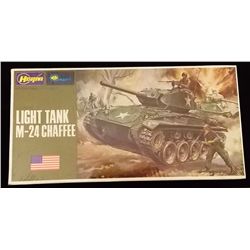 Hasegawa - 1/72 Scale Light Tank M-24 Chaffee Mili Unbuilt Model Kit in Original Packaging. Comes as