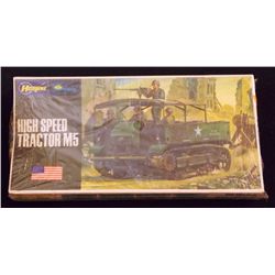Hasegawa - 1/72 Scale M5 High Speed Tractor Milita Unbuilt Model Kit in Original Packaging. Comes as