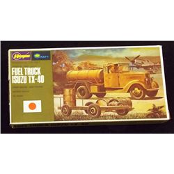 Hasegawa -  1/72 Scale Japanese Isuzu TX-40 Fuel T Unbuilt Model Kit in Original Packaging. Comes as