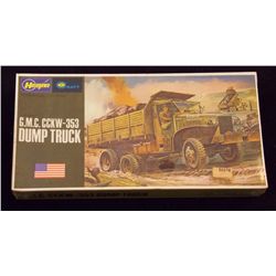 Hasegawa -  1/72 Scale G.M.C. CCKW-353 Dump Truck Unbuilt Model Kit in Original Packaging. Comes as 