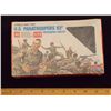 Image 3 : ESCI ERTL - 1/72 Scale WWII U.S. Paratroopers 82nd Scale Model Figures in Original Packaging. Comes 