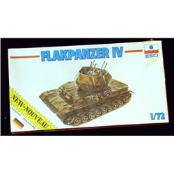 ESCI ERTL - 1/72 Scale German FlakPanzer IV Tank M Unbuilt Model Kit in Original Packaging. Comes as