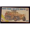 Image 2 : ESCI ERTL - 1/72 Scale SD. KFZ 250/10 Anti Tank Ha Unbuilt Model Kit in Original Packaging. Comes as