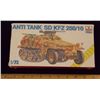 Image 3 : ESCI ERTL - 1/72 Scale SD. KFZ 250/10 Anti Tank Ha Unbuilt Model Kit in Original Packaging. Comes as