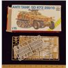 Image 4 : ESCI ERTL - 1/72 Scale SD. KFZ 250/10 Anti Tank Ha Unbuilt Model Kit in Original Packaging. Comes as
