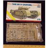 Image 4 : ESCI ERTL - 1/72 Scale British MK IV Churchill Tan Unbuilt Model Kit in Original Packaging. Comes as