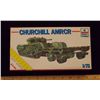 Image 3 : ESCI ERTL - 1/72 Scale British Churchill AMRCR Mil Unbuilt Model Kit in Original Packaging. Comes as