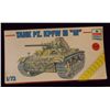 Image 2 : ESCI ERTL - 1/72 Scale German Panzer Tank KPFW III Unbuilt Model Kit in Original Packaging. Comes as