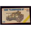 Image 2 : ESCI ERTL - 1/72 Scale German FlammPanzer III Tank Unbuilt Model Kit in Original Packaging. Comes as