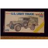 Image 3 : ESCI ERTL - 1/72 Scale WC 51 U.S. Light Truck Mili Unbuilt Model Kit in Original Packaging. Comes as