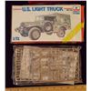 Image 4 : ESCI ERTL - 1/72 Scale WC 51 U.S. Light Truck Mili Unbuilt Model Kit in Original Packaging. Comes as