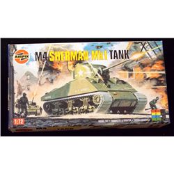 Airfix - 1/72 Scale M4 Sherman Mk1 Tank Unbuilt Model Kit in Original Packaging. Comes as shown in P