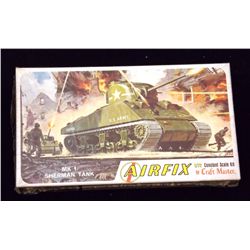 Airfix - 72 1/72 Scale Mk1 Sherman Tank Unbuilt Model Kit in Original Packaging. Comes as shown in P
