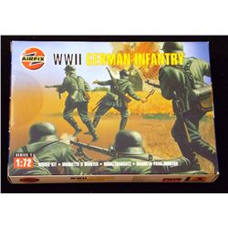 Airfix - 1/72 Scale WWII German Infantry Figure Se Scale Model Figures in Original Packaging. Comes 