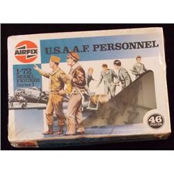 Airfix - 1/72 Scale U.S.A.A.F. Personnel Model Fig Scale Model Figures in Original Packaging. Comes 