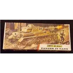 Airfix - OO Scale German Panzer IV Tank Unbuilt Model Kit in Original Packaging. Comes as shown in P