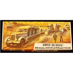 Airfix - OO Scale 88 MM. Gun and Tractor Unbuilt Model Kit in Original Packaging. Comes as shown in 