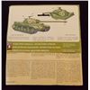 Image 2 : Airfix - HO/OO Scale Stalin Tank World War II Card Unbuilt Model Kit in Original Packaging. Comes as