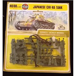 Airfix - HO/OO Scale Japanese Chi-Ha World War II Unbuilt Model Kit in Original Packaging. Comes as 