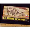 Image 3 : ESCI 1/72 Scale U.S. Soldiers Marine Corps Scale Model Figures in Original Packaging. Comes as shown