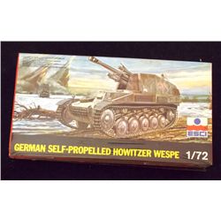 ESCI 1/72 Scale German Self-Propelled Howitzer WES Unbuilt Model Kit in Original Packaging. Comes as