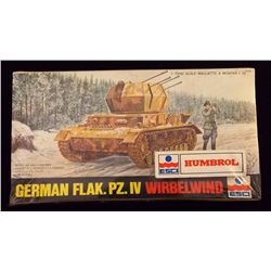 ESCI 1/72 Scale German Flakpanzer IV Wirbelwind Unbuilt Model Kit in Original Packaging. Comes as sh