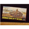 Image 3 : ESCI 1/72 Scale German Tank 38 "t" Hetzer Unbuilt Model Kit in Original Packaging. Comes as shown in