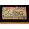 Image 3 : ESCI 1/72 Scale German Half-Track Hanomag Sd. Kfz. Unbuilt Model Kit in Original Packaging. Comes as